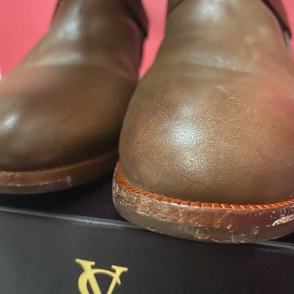 Vince Camuto brown riding boots - Picture 5 of 7